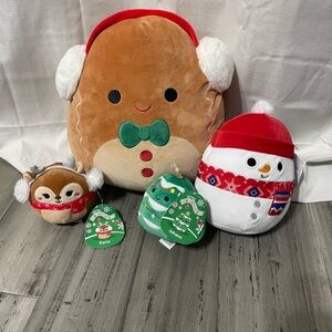 Christmas squish mellows new with tags on no stains